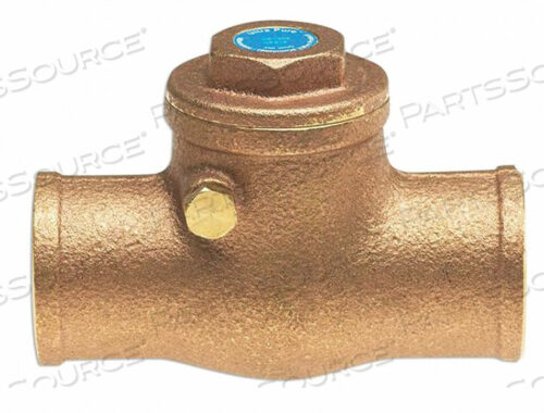 OEM#: UP1509 1 1/4SWING ОБРАТНЫЙ КЛАПАН БРОНЗОВЫЙ 1-1/4 SWEAT от Milwaukee Valve