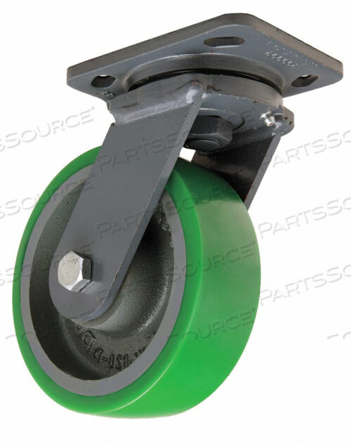 OEM#: S-WH-6DBСТАНДАРТНАЯ ПЛАСТИНА, ПОВОРОТНЫЙ РОЛИК, 1200 фунтов, от Hamilton