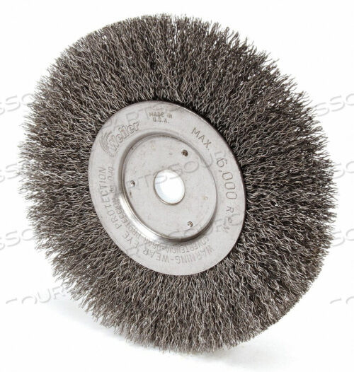 OEM#: 93120ВАЛДОВЫЙ КОЛЕСНЫЙ ЩЕТОЧНЫЙ ДИСК С ГОЛОТОЙ ПРОВОЛОЧНОЙ ПРОВОЛОЧКОЙ от Weiler