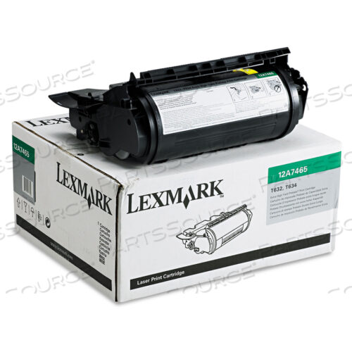 LEXMARK - ВЫСОКАЯ ЕМКОСТЬ - ЧЕРНЫЙ - ОРИГИНАЛЬНЫЙ - ТОНЕР-КАРТРИДЖ LRP - ДЛЯ T632, 634, 634DTN-32, X632, 634