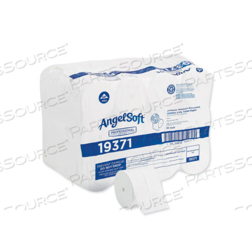 OEM#: 19371КОМПАКТНАЯ БАННАЯ САЛФЕТКА БЕЗ ВТУЛКИ, БЕЗОПАСНАЯ ДЛЯ СЕПТИКОВ, 2-СЛОЙНАЯ, БЕЛАЯ, 750 ЛИСТОВ/РУЛОН, 36/КОРОБКА от Georgia-Pacific