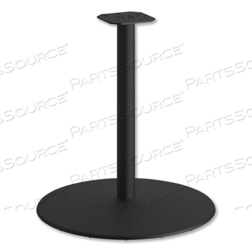 МЕЖДУ КРУГЛЫМИ ДИСКОВЫМИ ОСНОВАНИЯМИ ДЛЯ 30 СТОЛЕШНИЦ, ВЫСОТОЙ 29, ЧЕРНАЯ СЛЮДА