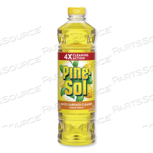 OEM#: 40187 МНОГОФУНКЦИОНАЛЬНОЕ ОЧИСТИТЕЛЬНОЕ СРЕДСТВО, LEMON FRESH, БУТЫЛКА 28 УНЦИЙ, 12 ШТ./КОРОБКА от Pine-Sol