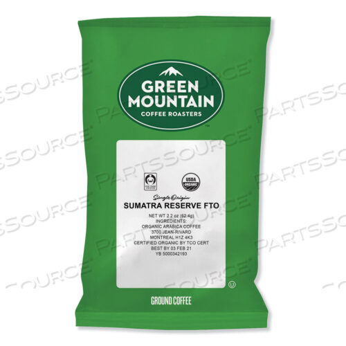 OEM#: 8287SUMATRA RESERVE FRACTION PACKS, 2,2 УНЦИИ, 50/КОРОБКА от Green Mountain Coffee