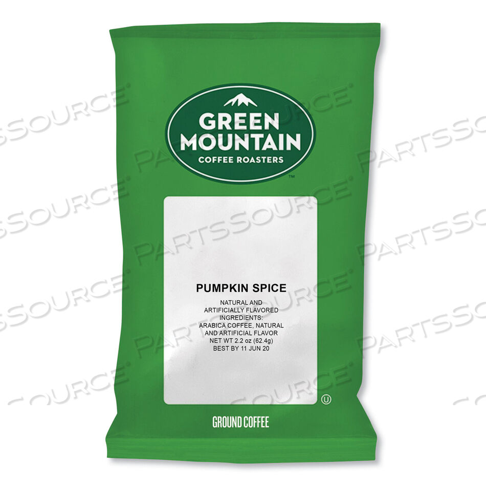 OEM#: 4757PUMPKIN SPICE КОФЕЙНЫЕ ФРАКЦИИ В УПАКОВКАХ, 2,2 УНЦИИ, 50/КОРОБКА от Green Mountain Coffee