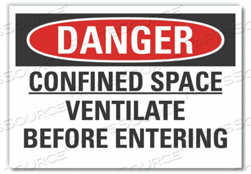 OEM#: LCU4-0583-RD_10X7ЗНАК ОПАСНОСТИ 10 Ш X 7 В ТОЛЩИНА 0,001 от Lyle Signs Inc.