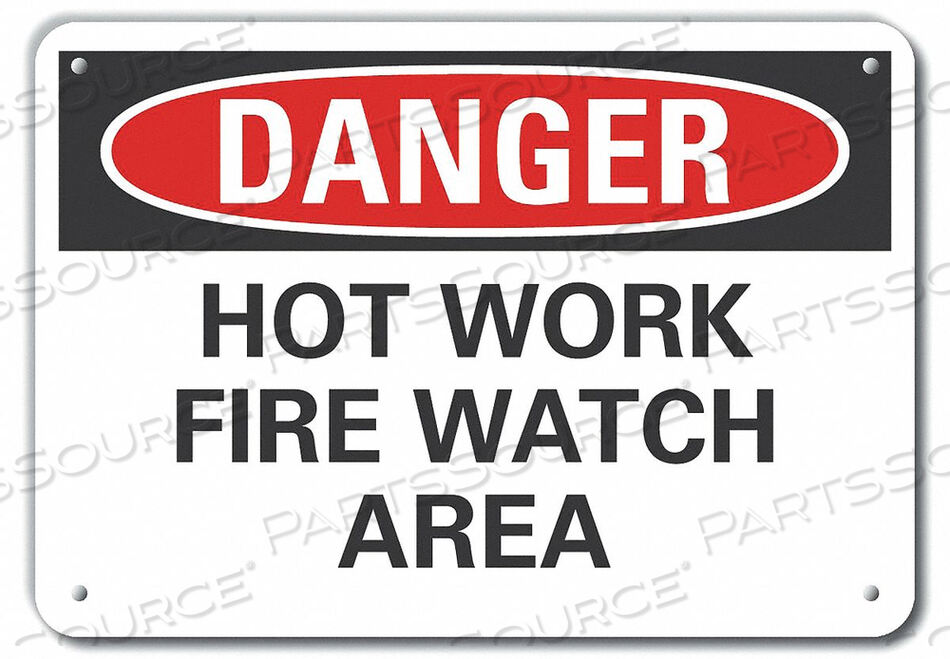 OEM#: LCU4-0473-RA_14X10ЗНАК ОПАСНОСТИ 14 Ш X 10 В ТОЛЩИНА 0,040 от Lyle Signs Inc.