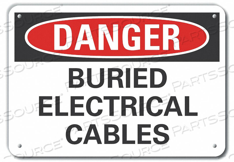 OEM#: LCU4-0479-RA_14X10ЗНАК ОПАСНОСТИ 14 Ш X 10 В ТОЛЩИНА 0,040 от Lyle Signs Inc.