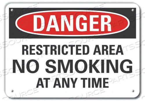 OEM#: LCU4-0572-NP_14X10ЗНАК ОПАСНОСТИ 14 Ш X 10 В ТОЛЩИНА 0,055 от Lyle Signs Inc.