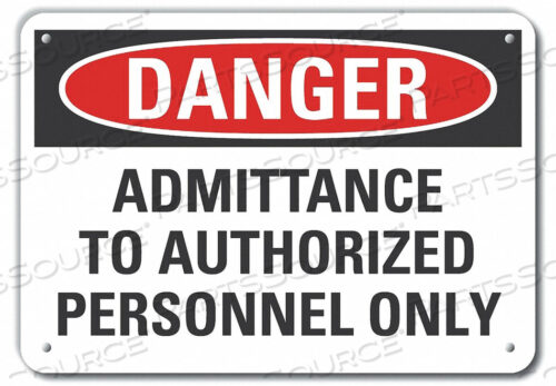 OEM#: LCU4-0573-NA_10X7ЗНАК ОПАСНОСТИ 10 Ш X 7 В ТОЛЩИНА 0,040 от Lyle Signs Inc.