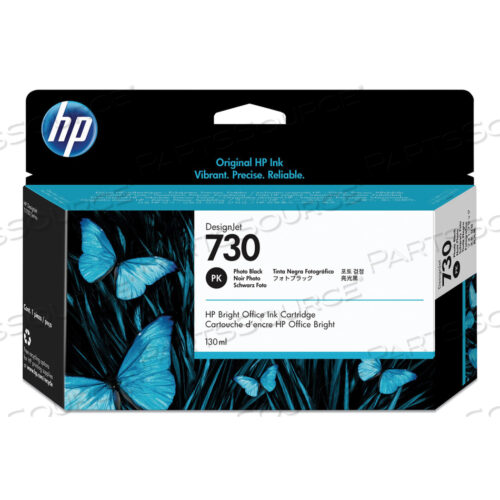 HP 730, (P2V67A) ФОТО-ЧЕРНЫЙ ОРИГИНАЛЬНЫЙ ЧЕРНИЛЬНЫЙ КАРТРИДЖ