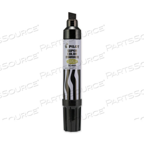 OEM#: 43100-BLKSUPER COLOR ЗАПРАВЛЯЕМЫЙ ПЕРМАНЕНТНЫЙ МАРКЕР, СВЕРХШИРОКИЙ КОНЧИК В ФОРМЕ ЛОПАТЫ, ЧЕРНЫЙ от Pilot
