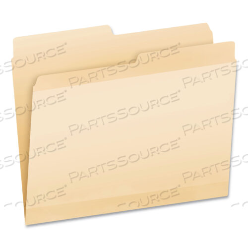 ПАПКА-КОРОБКА ИЗ АРМИРОВАННОГО ПОЛИЭТИЛЕНА, 1/2-ОБРЕЗНЫЕ ЯРЛЫКИ: АССОРТИМЕНТ, ФОРМАТ LETTER, МАНИЛА, 24 ШТ. В УПАКОВКЕ