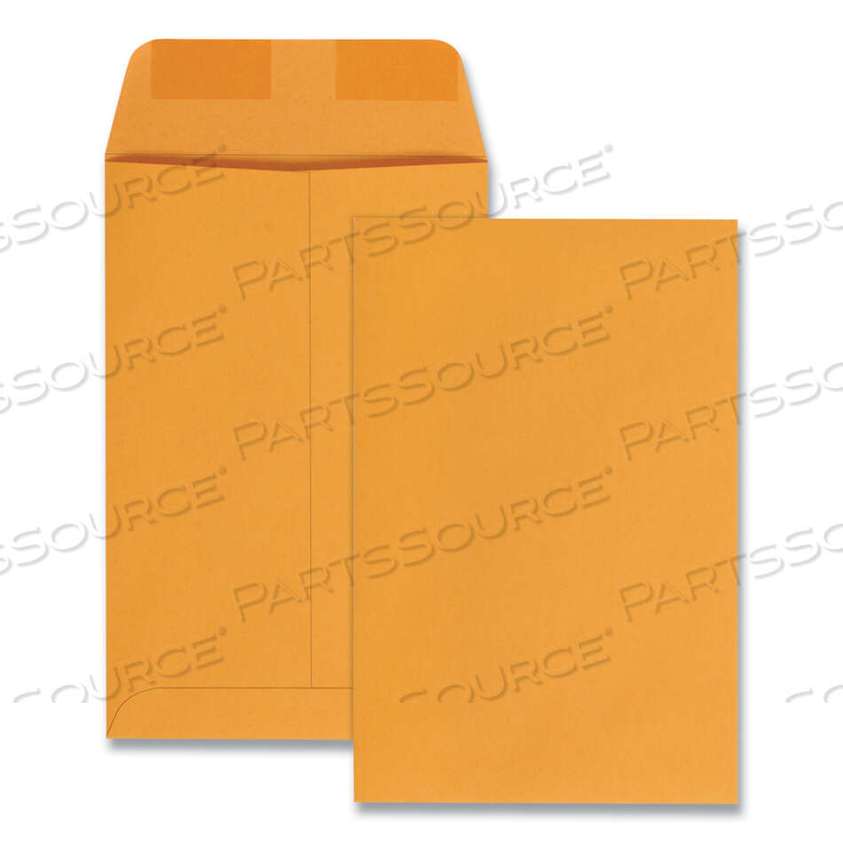 OEM#: QUA40767КОНВЕРТ ПО КАТАЛОГУ, 28 ФУНТОВ, КРАФТ-БУМАГА, № 1, КВАДРАТНЫЙ КЛАПАН, ПРОКЛЕЕННАЯ ЗАСТЕЖКА, 6 X 9, КОРИЧНЕВАЯ КРАФТ-БУМАГА, 100 ШТ./КОРОБКА от Quality Park Products