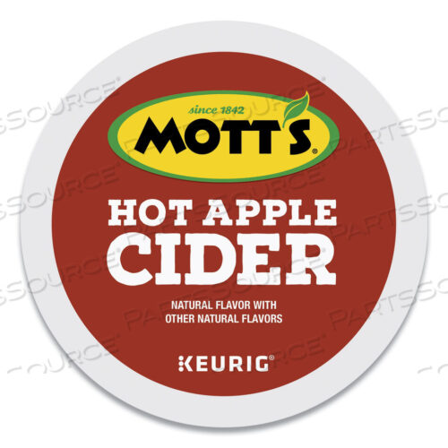 OEM#: 611247386040HOT APPLE CIDER K-CUP PODS, 1 УНЦИЯ K-CUP POD, 24/КОРОБКА от Motts