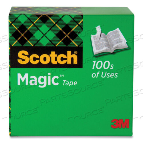 OEM#: 810SX20MAGIC TAPE RESPILL, 1 CORE, 0.75 X 25 YDS, ПРОЗРАЧНЫЙ, 20/УПАКОВКА от 3M Consumer