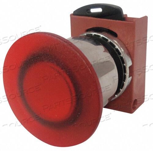 КНОПОЧНЫЙ ОПЕРАТОР БЕЗ ПОДСВЕТКИ 22 ММ КРАСНЫЙ