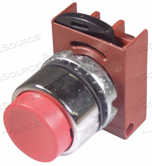 H7001 NON-ILLUM PUSH BUTTON OPERATOR 22MM RED