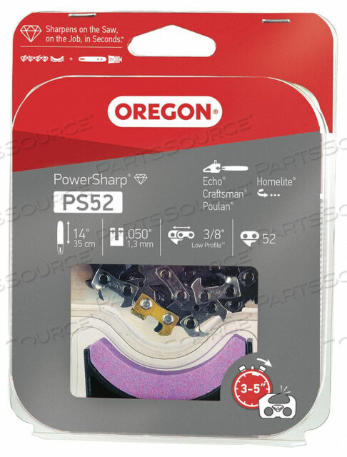 OEM#: PS52POWERSHARP ЦЕПЬ И ТОЧИЛЬНЫЙ КАМЕНЬ от Oregon