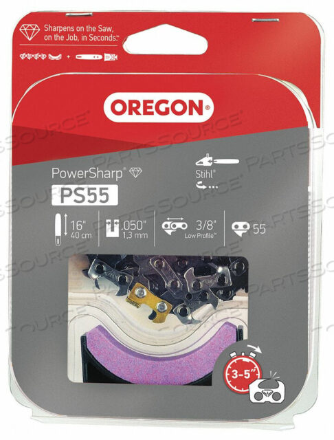 OEM#: PS55POWERSHARP ЦЕПЬ И ТОЧИЛЬНЫЙ КАМЕНЬ от Oregon