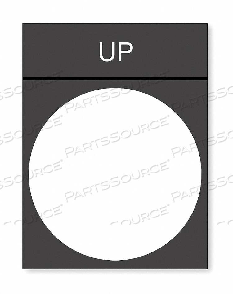 OEM#: ZBY2307ЛЕГЕНДИРОВАННАЯ ПЛАСТИНА ВВЕРХ БЕЛАЯ/ЧЕРНАЯ И КРАСНАЯ от APC / American Power Conversion