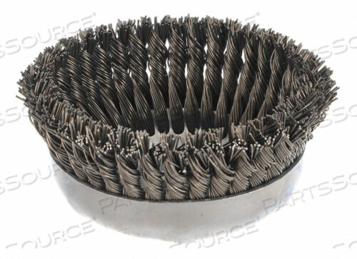 OEM#: 94027KNOT WIRE CUP BRUSH С РЕЗЬБОВОЙ СТОЙКОЙ 6 ДЮЙМОВ от Weiler