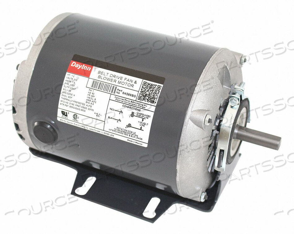 OEM#: 6K589BGMOTOR 1/2 HP SPLIT PH 1725 RPM 115 В от DAYTON ELECTRIC MANUFACTURING CO