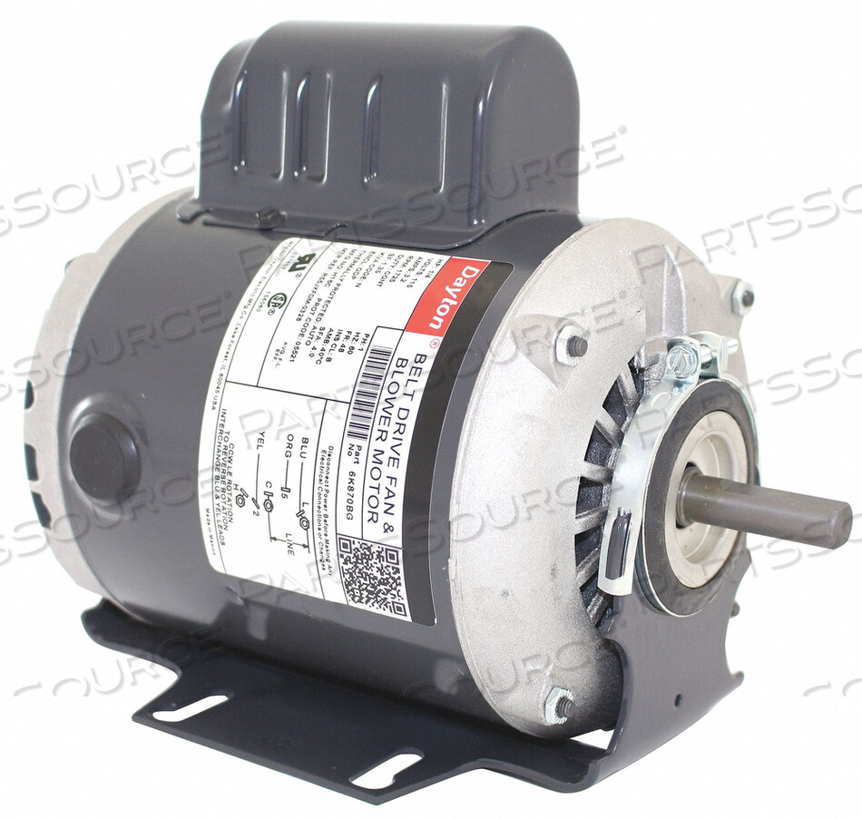OEM#: 6K870MOTOR 1/4 HP SPLIT PH 1725 RPM 115 В от DAYTON ELECTRIC MANUFACTURING CO