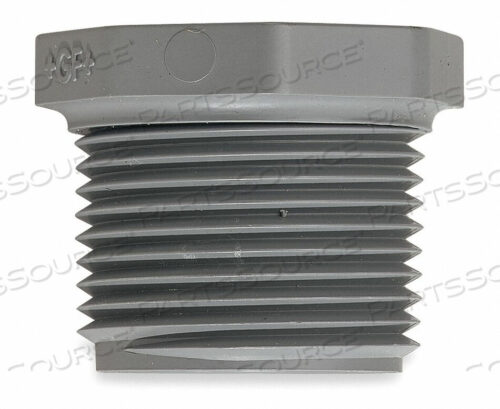 OEM#: 9850-007ШЕСТИГРАННАЯ ГОЛОВКА ПРОБКА CPVC 80 3/4 ДЮЙМА. MNPT от GF Piping Systems