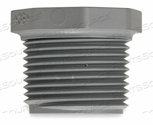 OEM#: 9850-002ШЕСТИГРАННАЯ ГОЛОВКА ПРОБКА CPVC 80 1/4 ДЮЙМА. MNPT от GF Piping Systems