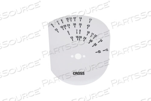 OEM#: 70-11285Крестовой затвор, шкала размера поля обзора от Carestream Health, Inc.