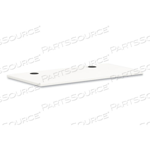 МОДНАЯ РАБОЧАЯ ПОВЕРХНОСТЬ, ПРЯМОУГОЛЬНАЯ, 48 Ш X 24 Г, ПРОСТО БЕЛАЯ