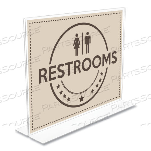 OEM#: 879301АНТИБЛИКОВЫЙ ДВУХСТОРОННИЙ ДЕРЖАТЕЛЬ ДЛЯ ЗНАКОВ, 8,5 X 11, ПРОЗРАЧНЫЙ от Deflecto