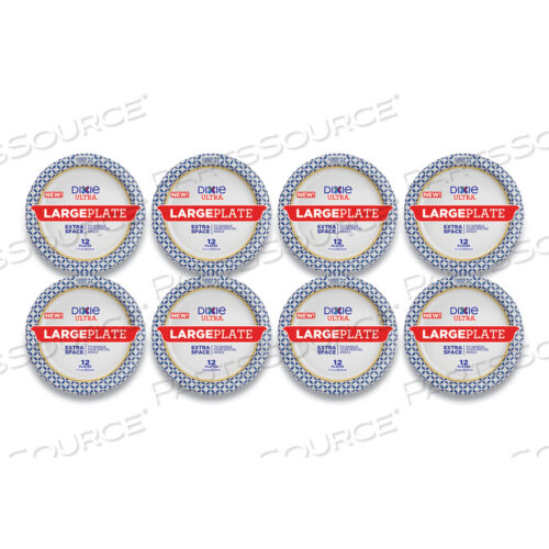 ОДНОРАЗОВАЯ ПОСУДА, ПРОЧНАЯ, БОЛЬШАЯ ТАРЕЛКА, ДИАМЕТР 11,5, ЦВЕТОЧНЫЙ, СИНИЙ/ЖЕЛТЫЙ/БЕЛЫЙ, 12 ШТ. В УПАКОВКЕ