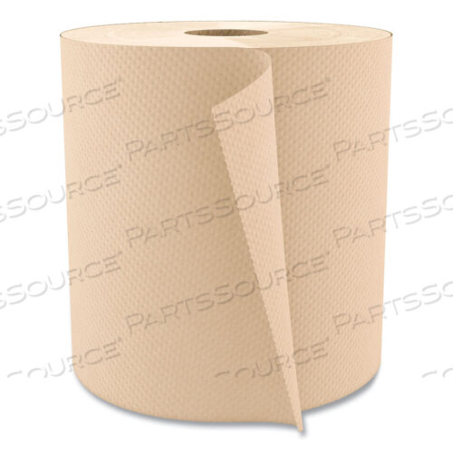 OEM#: B6256БУМАЖНЫЕ ПОЛОТЕНЦА HARDWOUND, НЕПЕРФОРИРОВАННЫЕ, 1-СЛОЙНЫЕ, 8 X 800 ФУТОВ, НАТУРАЛЬНЫЕ, 6 РУЛОНОВ/КОРОБКА от Boardwalk