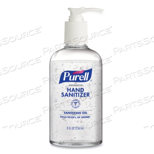 УЛУЧШЕННОЕ ГЕЛЕВОЕ ДЕЗИНФИЦИРУЮЩЕЕ СРЕДСТВО ДЛЯ РУК, 8 УНЦИЙ С ПОМПОЙ, ЧИСТЫЙ АРОМАТ