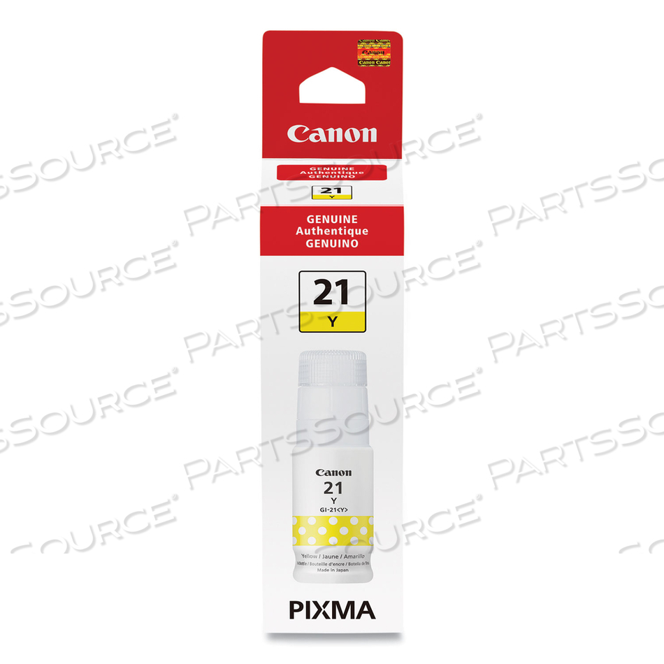 OEM#: 4539C0014539C001 (GI-21) ЧЕРНИЛА, ЖЕЛТАЯ от Canon (Бытовая электроника)