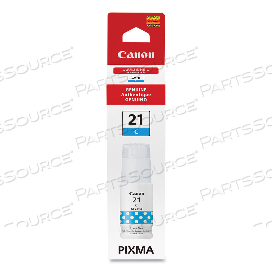 OEM#: 4537C0014537C001 (GI-21) ЧЕРНИЛА, CYAN от Canon (бытовая электроника)