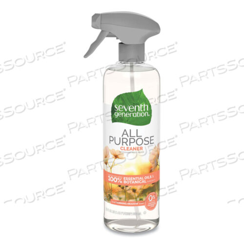 OEM#: 44714CTNATURAL ALL-PURPOSE CLEANER, MORNING MEADOW, 23 OZ TRIGGER SPRAY BOTTLE, 8/CARTON by Seventh Generation