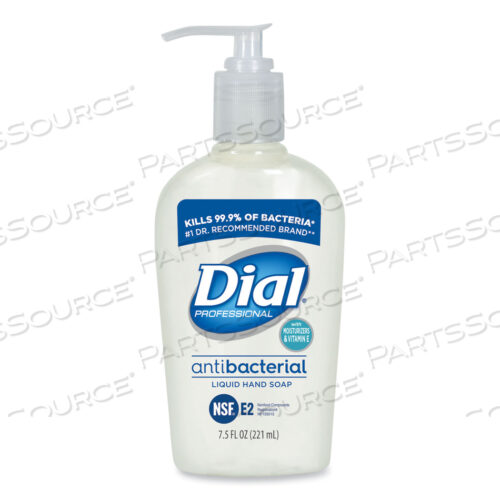 АНТИБАКТЕРИАЛЬНОЕ ЖИДКОЕ МЫЛО ДЛЯ РУК С УВЛАЖНЯЮЩИМИ ВЕЩЕСТВАМИ, ПРИЯТНОЕ, 7,5 УНЦИЙ, 12 ШТУК В КОРОБКЕ