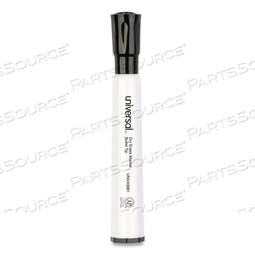 OEM#: UNV43681 МАРКЕР ДЛЯ СУХОГО СТИРАНИЯ, СРЕДНИЙ ПУЛЕВОЙ НАКОНЕЧНИК, ЧЕРНЫЙ, DOZEN от Universal