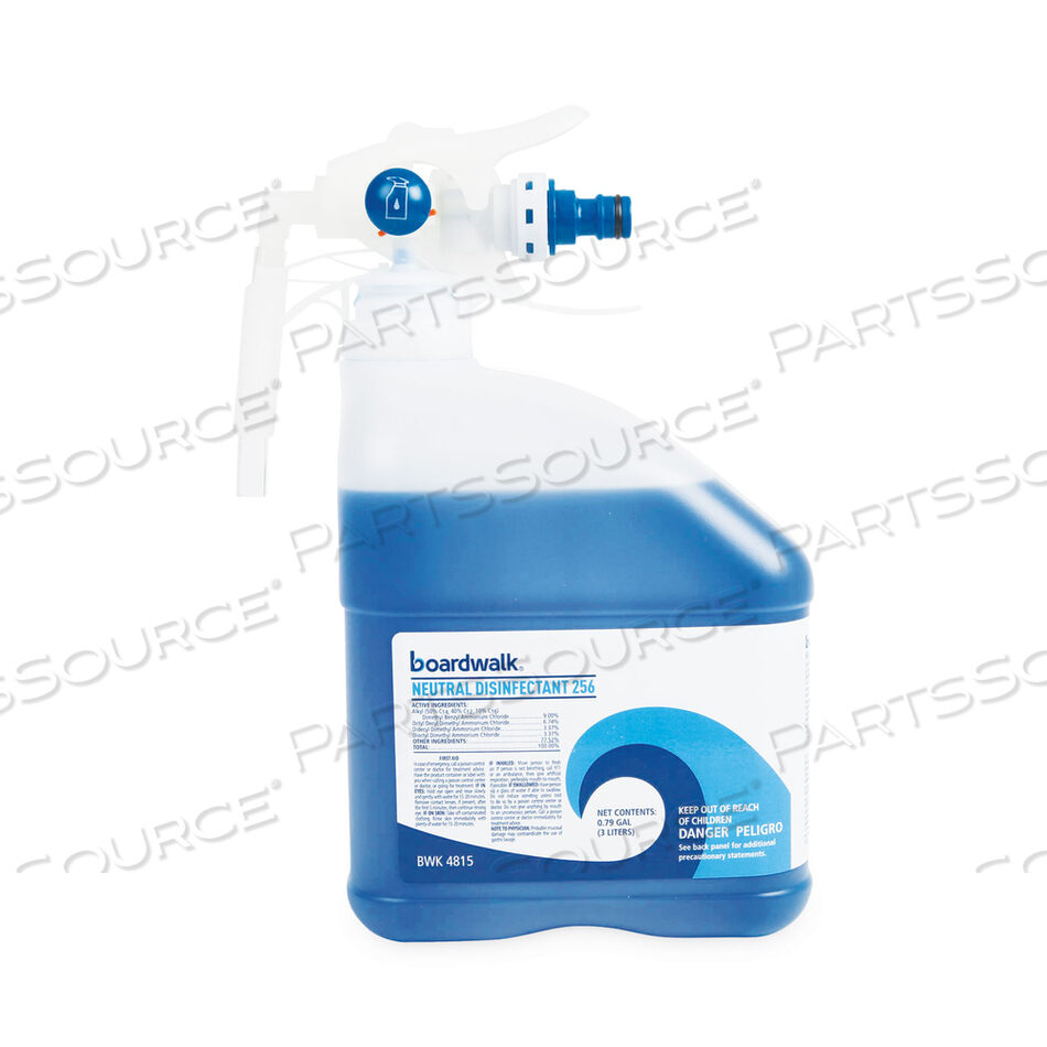 OEM#: 651700-39ESSNPDC НЕЙТРАЛЬНОЕ ДЕЗИНФИЦИРУЮЩЕЕ СРЕДСТВО, ЦВЕТОЧНЫЙ АРОМАТ, 3-ЛИТРОВАЯ БУТЫЛКА, 2 ШТ./КОРОБКА от Boardwalk