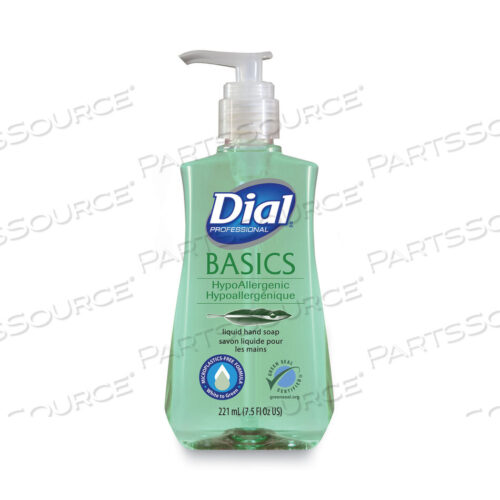 OEM#: DIA 33256BASICS MP FREE ЖИДКОЕ МЫЛО ДЛЯ РУК, БЕЗ АРОМАТА, 7,5 УНЦИЙ, БУТЫЛКА С ПОМПОЙ, 12 ШТ./КОРОБКА от Dial