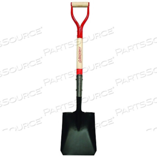 OEM#: 42101ЛОПАТА С КВАДРАТНЫМ КОНЧАНИЕМ, 12 ДЮЙМОВ ДЛИНА X 9,5 ДЮЙМА ШИРИНА, 30 ДЮЙМОВ СЕВЕРОАМЕРИКАНСКАЯ ТВЕРДАЯ ДРЕВЕСИНА, СТАЛЬ/ДЕРЕВО, D-ОБРАЗНАЯ РУЧКА от Razor-Back