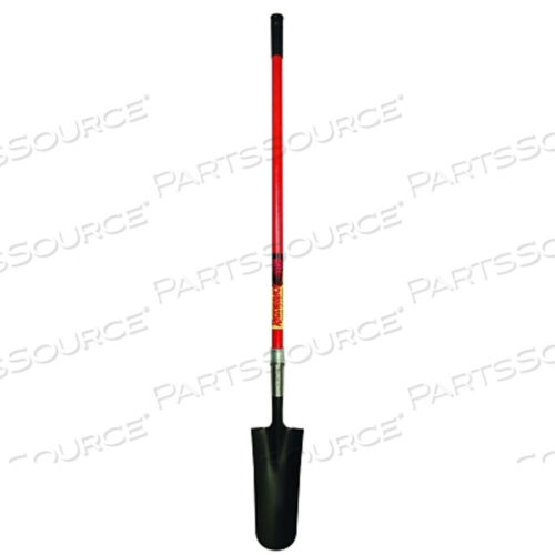 OEM#: 47602ЛОПАТА ДЛЯ СЛИВА, 14 ДЮЙМОВ ДЛИНА X 4,75 ДЮЙМА ШИРИНА, КРУГЛОЕ ЛЕЗЦО, 48 ДЮЙМОВ СТЕКЛОВОЛОКНА, ПРЯМАЯ РУЧКА С ПОДУШКОЙ НА КОНЦЕ от Razor-Back