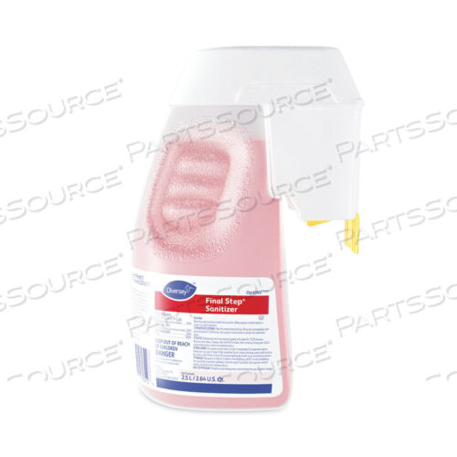 OEM#: 101105267FINAL STEP SANITIZER, ЖИДКОСТЬ, 2,5 Л СПРЕЙ-БУТЫЛКА от Diversey