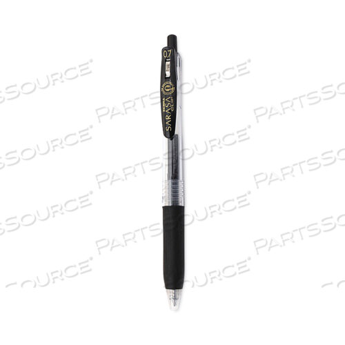 OEM#: 48710ГЕЛЕВАЯ РУЧКА SARASA CLIP, ВЫДВИЖНАЯ, СРЕДНЯЯ 0,7 ММ, ЧЕРНЫЕ ЧЕРНИЛА, ПРОЗРАЧНЫЙ КОРПУС, 12 ШТ. В УПАКОВКЕ от Zebra Pen Corporation
