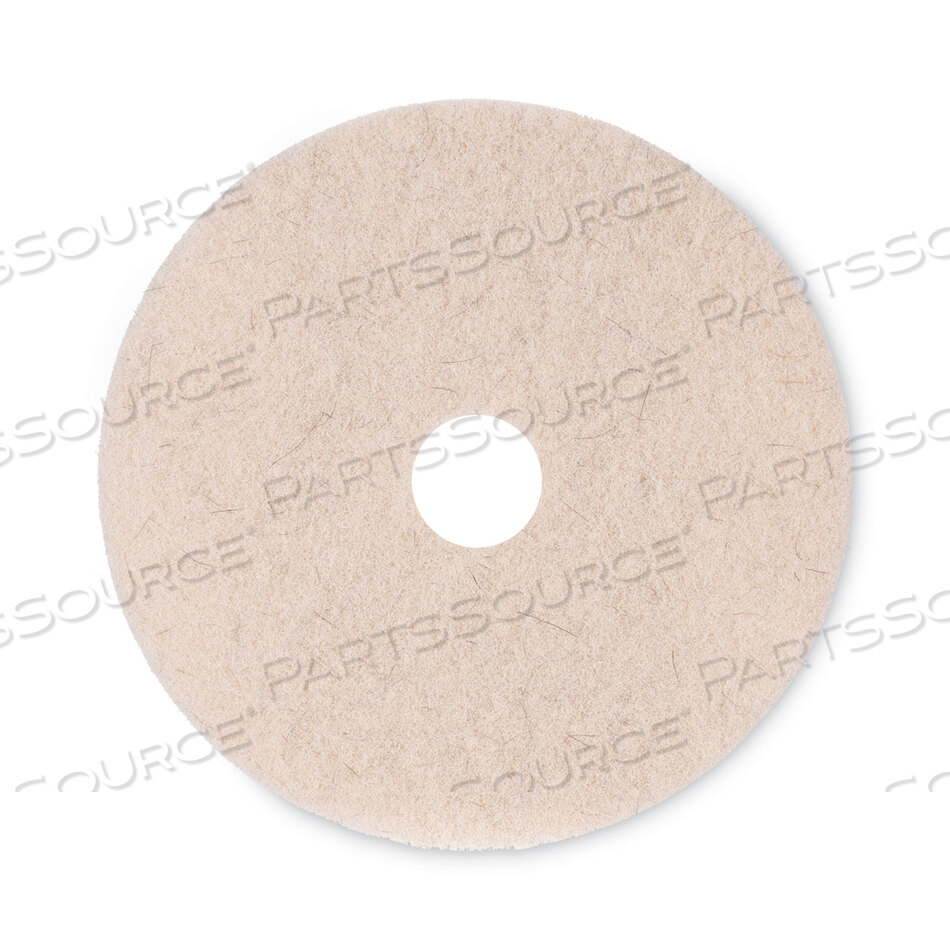 OEM#: BWK4020NHENATURAL HOG HAIR BURNISHING FLOOR PADS, 20 ДИАМЕТР, КОРИЧНЕВЫЙ, 5/КОРОБКА от Boardwalk