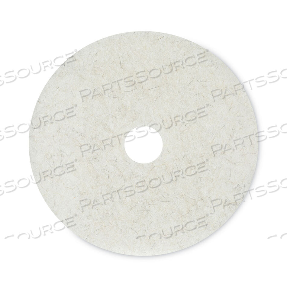 OEM#: BWK4020NATНАТУРАЛЬНЫЕ ПОЛИРОВАЛЬНЫЕ НАПОЛЬНЫЕ ПОДУШКИ, ДИАМЕТР 20, БЕЛЫЕ, 5 ШТ./КОРОБКА от Boardwalk