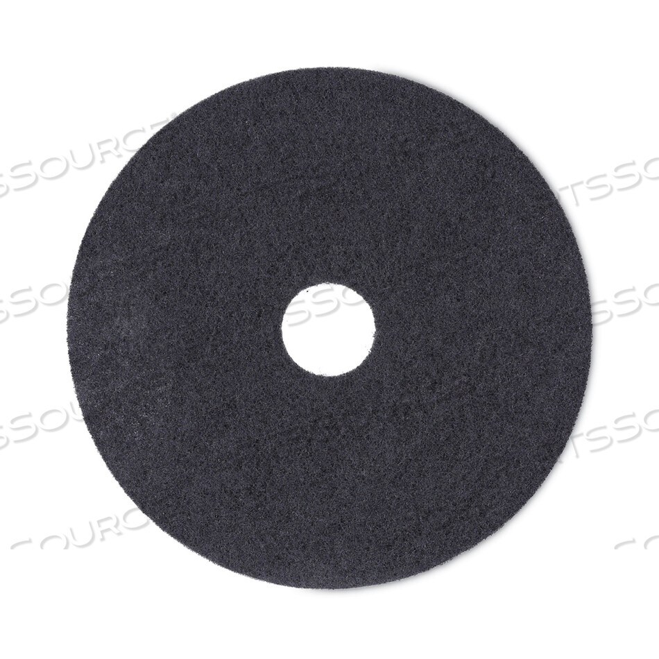 OEM#: BWK4018НАКЛАДКИ ДЛЯ ОЧИСТКИ ПОЛА, ДИАМЕТР 18, ЧЕРНЫЕ, 5 ШТ./КОРОБКА от Boardwalk